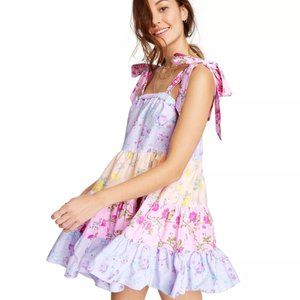 LoveShackFancy for Target Tie-Strap Tiered Dress